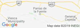 Parras De La Fuente map